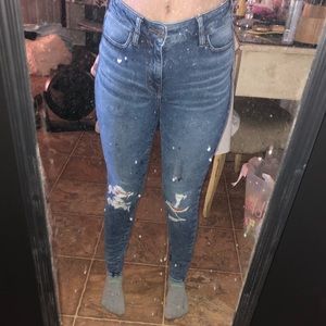 American eagle ripped jeans